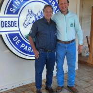 Presidente do Sindicato Rural de Três Lagoas visita Sindicato Rural de Paranaíba 