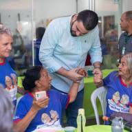 Vereador Tonhão prestigia ação alusiva ao Dia do Idoso, em Três Lagoas