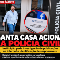 Santa Casa de Pereira Barreto aciona Polícia Civil após publicações na internet e pede investigação sobre acusações envolvendo mortes de pacientes